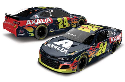 2020 William Byron NASCAR Diecast 24 Axalta CWC 1:24 Lionel Action ARC Autographed 99