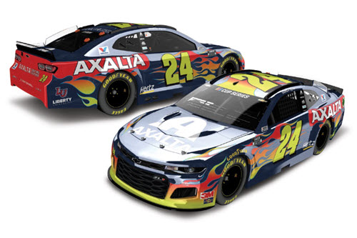 2020 William Byron NASCAR Diecast 24 Axalta CWC 1:24 Lionel Action ARC Color Chrome Autographed 98