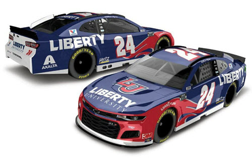 2020 William Byron NASCAR Diecast 24 Liberty University CWC 1:24 Lionel Action RCCA Elite Liquid Color 98