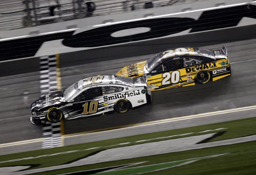 2021 Aric Almorola NASCAR Diecast 10 Smithfield Daytona Duel 1 Win Raced Version CWC 1:24 Lionel Action ARC 97