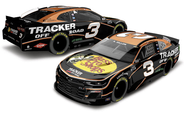 2021 Austin Dillon NASCAR Diecast 3 Bass Pro Tracker Off Road CWC 1:24 Lionel Action ARC 98