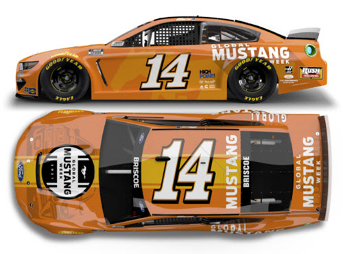 2021 Chase Briscoe NASCAR Diecast 14 Global Mustang Week CWC 1:24 Lionel Action RCCA ELite Galaxy 99