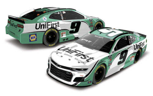 2021 Chase Elliott NASCAR Diecast 9 UniFirst CWC 1:24 Lionel Action RCCA Elite Liquid Color 99