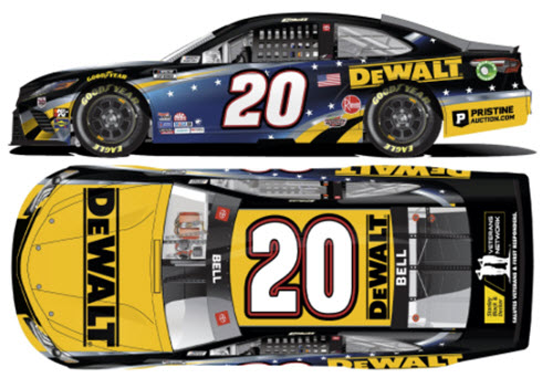 2021 Christopher Bell NASCAR Diecast 20 DeWalt Salutes First Responders CWC 1:64 Lionel Action ARC 99