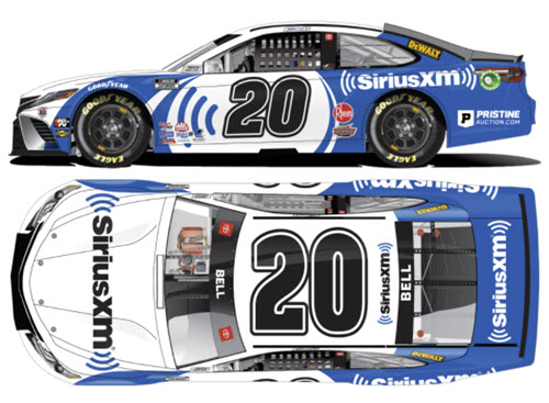 2021 Christopher Bell NASCAR Diecast 20 Sirius XM CWC 1:64 Lionel Action ARC 99
