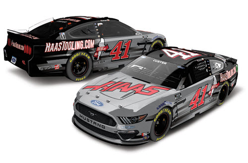 2021 Cole Custer NASCAR Diecast 41 HAAS Tooling CWC 1:24 Lionel Action ARC Color Chrome 99