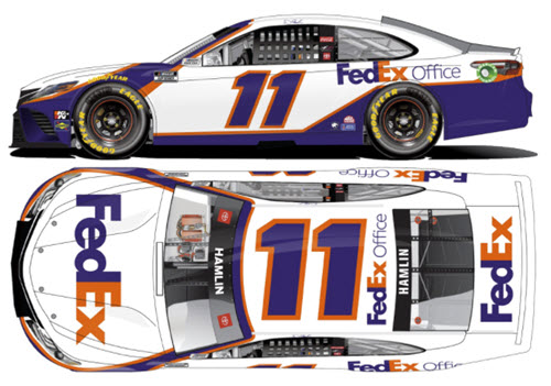 2021 Denny Hamlin NASCAR Diecast 11 FedEx Office CWC 1:24 Lionel Action RCCA Elite 99