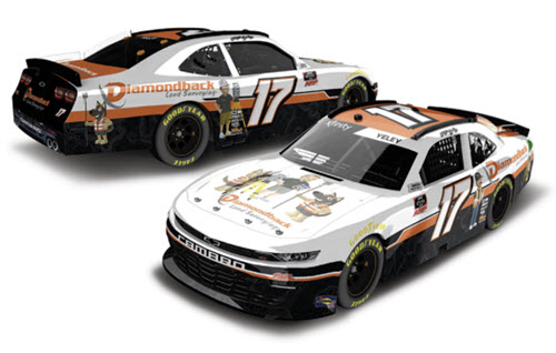 2021 JJ Yele NASCAR Diecast 17 Diamondback Land Surveying CWC 1:64 Lionel Action ARC 99