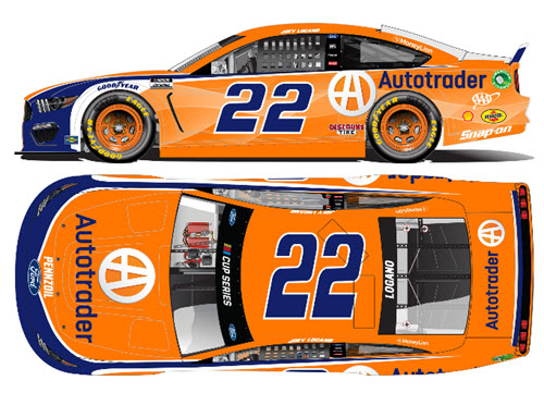 2021 Joey Logano NASCAR Diecast 22 Autotrader CWC 1:24 Lionel Action ARC Color Chrome 99