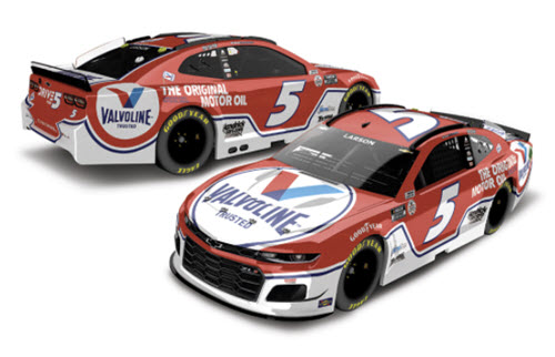 2021 Kyle Larson NASCAR Diecast 5 Valvoline 1:24 CWC Lionel Action RCCA Elite Galaxy 97