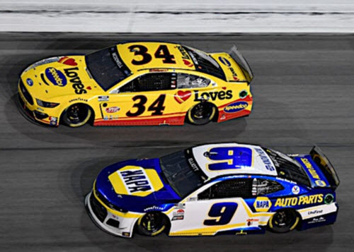 2021 Michael McDowell NASCAR Diecast 34 Loves Daytona Win Raced Version CWC 1:24 Lionel Action RCCA Elite Raw 97