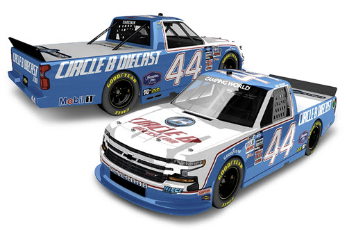 2021 Ross Chastain NASCAR Diecast 44 Circle B Terry Labonte Tribute Truck Supertruck 1:24 Lionel Action ARC Liquid Color 99