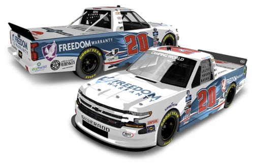 2021 Spencer Boyd NASCAR Diecast 20 Freedom Warranty Truck 1:64 Lionel Action ARC 99