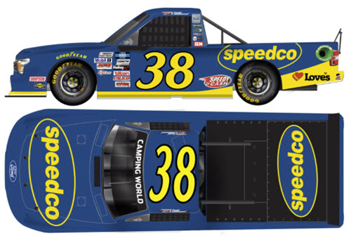 2021 Todd Gilliland NASCAR Diecast 38 Speedco Truck 1:64 Lionel Action ARC 99