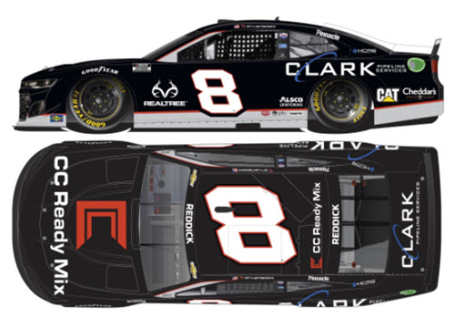 2021 Tyler Reddick NASCAR Diecast 8 Clark Pipeline CWC 1:64 Lionel Action ARC 99