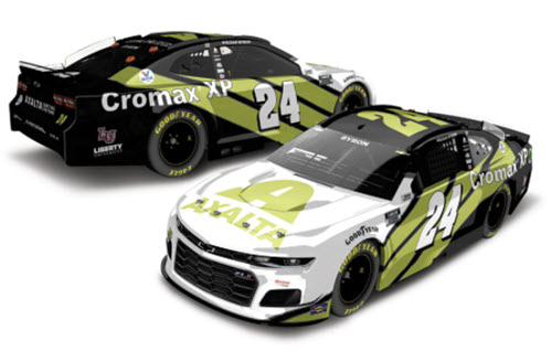 2021 William Byron NASCAR Diecast 24 Axalta Color Of The Year CWC 1:24 Lionel Action RCCA ELite Color Chrome 98