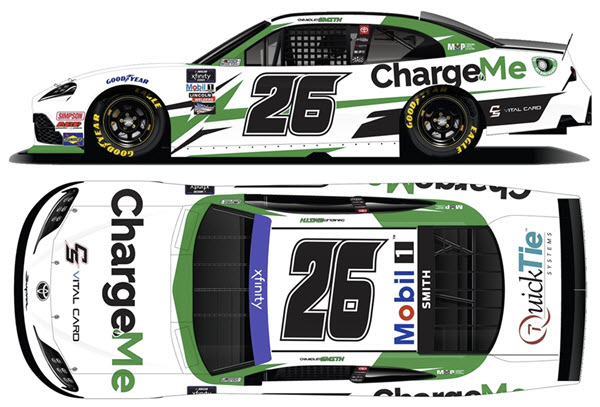 2022 Chandler Smith NASCAR Diecast 26 ChargeMe 1:64 Lionel Action ARC 99