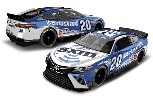 2022 Christopher Bell NASCAR Diecast 20 SiriusXM SXM CWC 1:24 Lionel Action RCCA Elite 99