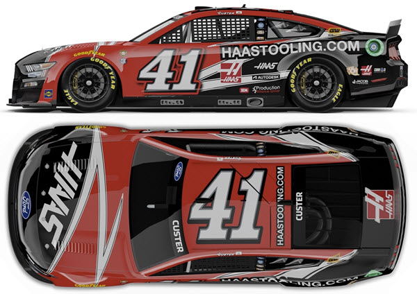 2022 Cole Custer NASCAR Diecast 41 HAAS Tooling Darlington Throwback CWC 1:24 Lionel Action RCCA Elite 99