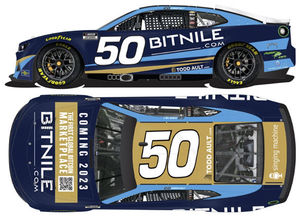 2022 Conor Daly NASCAR Diecast 50 Bitnile CWC 1:24 Lionel Action ARC Color Chrome 99