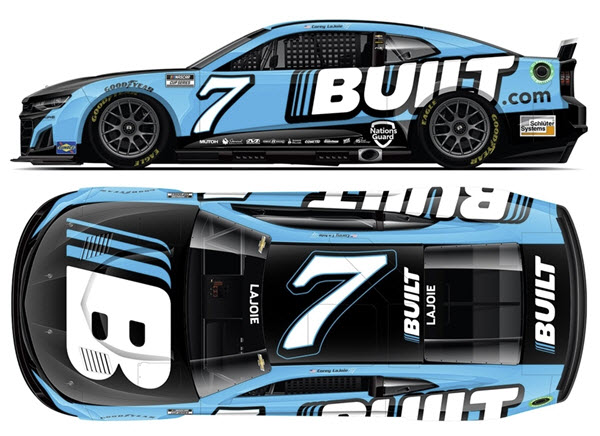 2022 Corie Lajoie NASCAR Diecast 7 Built Bar CWC 1:24 Lionel Action ARC Color Chrome 99