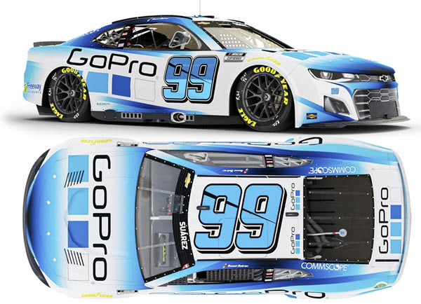 2022 Daniel Suarez NASCAR Diecast 99 GoPro CWC 1:24 Lionel Action ARC 99