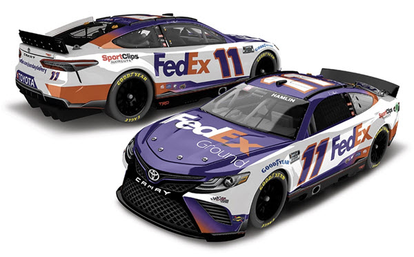2022 Denny Hamlin NASCAR Diecast 11 FedEx Ground CWC 1:24 Lionel Action RCCA Elite 99