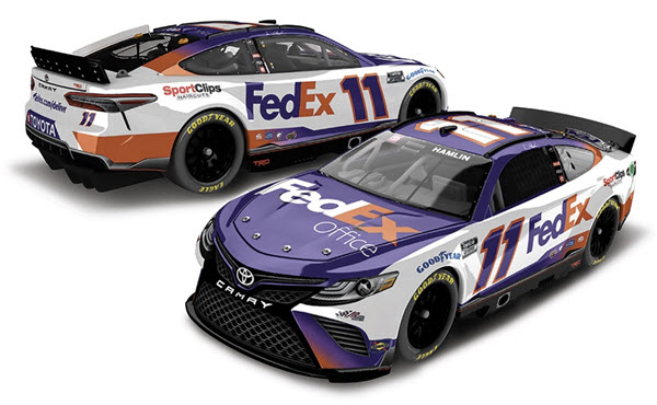 2022 Denny Hamlin NASCAR Diecast 11 FedEx Office CWC 1:24 Lionel Action RCCA Elite 99