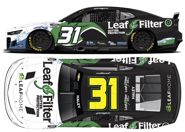 2022 Justin Haley NASCAR Diecast 31 Leaf Filter CWC 1:24 Lionel Action ARC Color Chrome 99