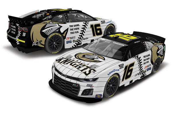 2022 Noah Gragson NASCAR Diecast 16 Charlotte Knights 1:64 Lionel Action ARC Diecast Chassis 98