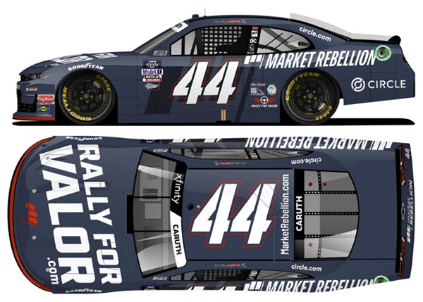 2022 Rajah Caruth NASCAR Diecast 44 Rally For Valor CWC 1:64 Lionel Action ARC 99