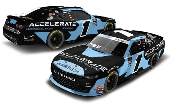 2022 Sam Mayer NASCAR Diecast 1 Accelerate Talent Solutions 1:24 CWC Lionel Action ARC 99