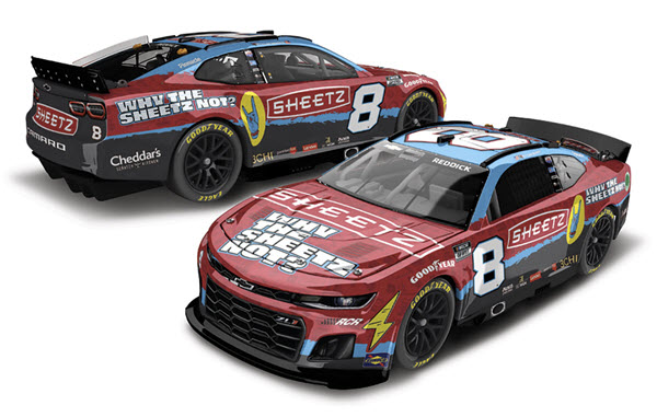 2022 Tyler Reddick NASCAR Diecast 8 Sheetz CWC 1:24 Lionel Action RCCA Elite 99