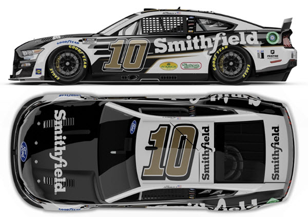 2023 Aric Almorola NASCAR Diecast 10 Smithfield CWC 1:24 Lionel Action RCCA Elite 99