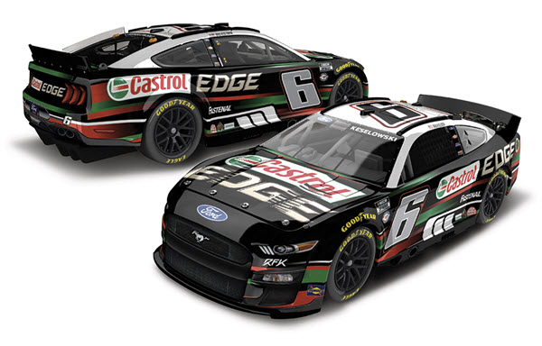 2023 Brad Keselowski NASCAR Diecast 6 Castrol Edge CWC 1:24 Lionel Action ARC Color Chrome 99