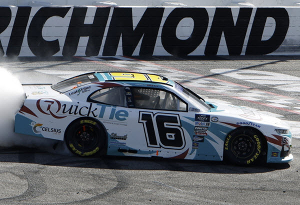 2023 Chandler Smith NASCAR Diecast 16 QuickTie Richmond Win Raced Version CWC 1:24 Lionel Action ARC 99