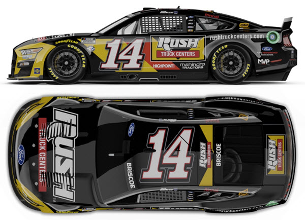 2023 Chase Briscoe NASCAR Diecast 14 Rush Truck Centers CWC 1:24 Lionel Action RCCA Elite 99