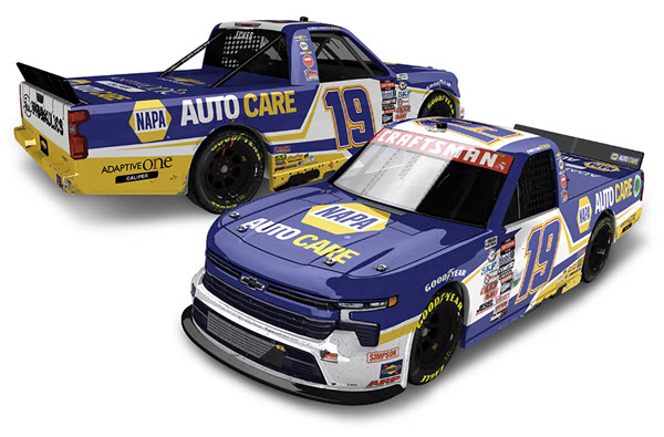 2023 Christian Eckes NASCAR Diecast 19 NAPA Atlanta Win Raced Version Truck 1:64 Lionel Action ARC 98