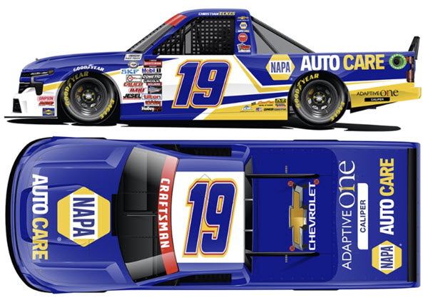 2023 Christian Eckes NASCAR Diecast 19 NAPA Auto Care Truck 1:64 Lionel Action ARC 99
