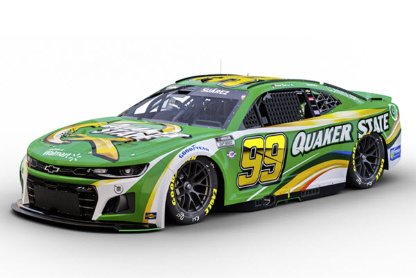 2023 Daniel Suarez NASCAR Diecast 99 Quaker State CWC 1:24 Lionel Action ARC 99