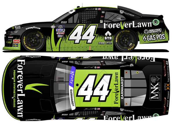 2023 Jeffrey Earnhardt NASCAR Diecast 44 Forever Lawn CWC 1:64 Lionel Action ARC Diecast Chassis 99