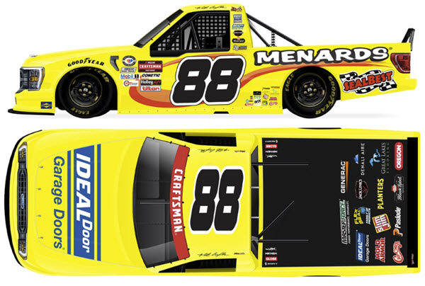 2023 Matt Crafton NASCAR Diecast 88 Ideal Garage Doors Truck Supertruck 1:24 Lionel Action ARC 99