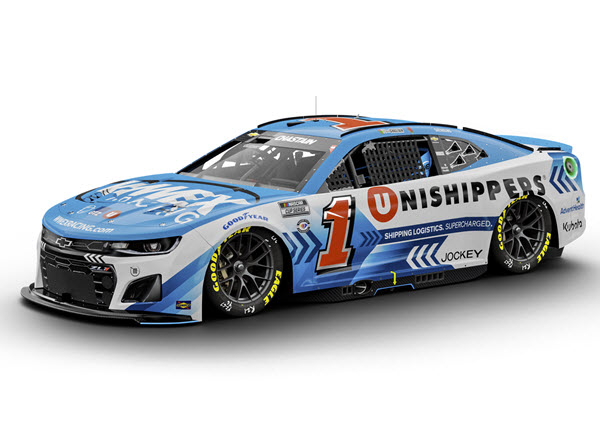 2023 Ross Chastain NASCAR Diecast 1 Unishippers 1:24 CWC Lionel Action ARC Color Chrome 99