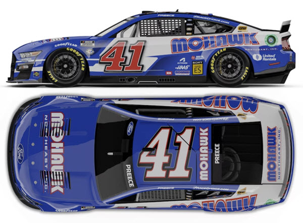 2023 Ryan Preece NASCAR Diecast 41 Mohawk CWC 1:24 Lionel Action RCCA Elite 99