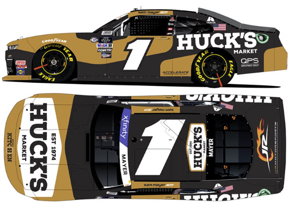 2023 Sam Mayer NASCAR Diecast 1 Hucks Market 1:24 CWC Lionel Action ARC 99