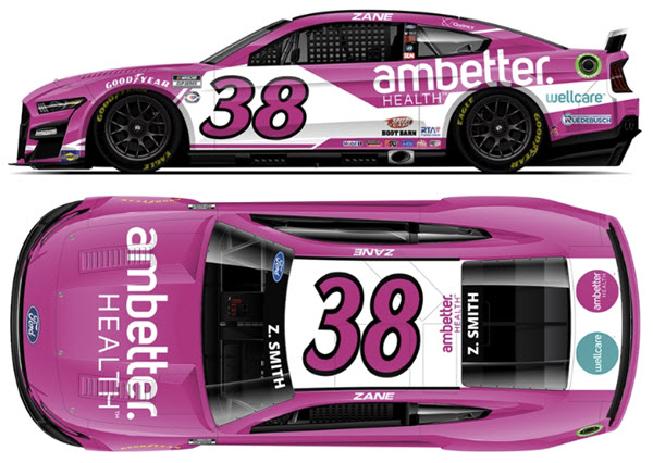 2023 Zane Smith NASCAR Diecast 38 Ambetter Health CWC 1:24 Lionel Action RCCA Elite 99