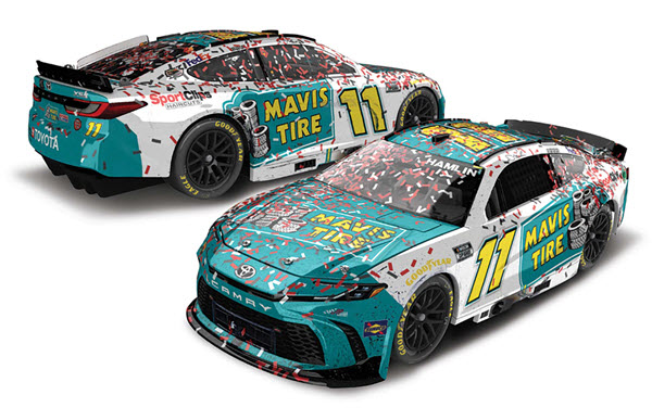 2024 Denny Hamlin NASCAR Diecast 11 Mavis Dover Win Raced Version CWC 1:64 Lionel Action ARC 98