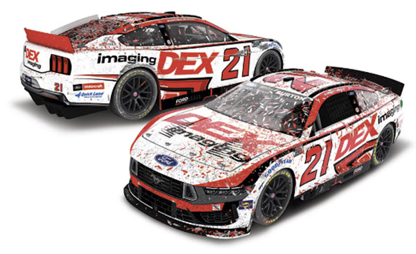 2024 Harrison Burton NASCAR Diecast 21 Motorcraft Daytona Win Raced Version CWC 1:24 Lionel Action RCCA ELite Raw 98