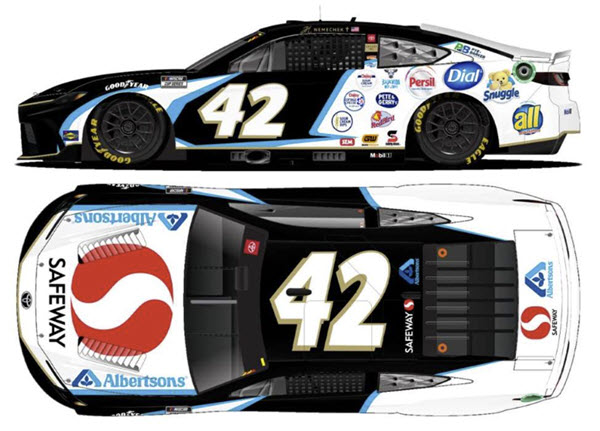 2024 John Hunter Nemechek NASCAR Diecast 42 Albertsons Safeway 1:64 CWC Lionel Action ARC 99