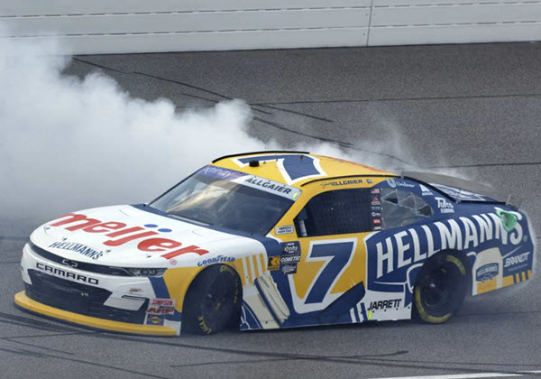 2024 Justin Allgaier NASCAR Diecast 7 Hellmanns Meijer MichiganWin Raced Version CWC 1:64 Lionel Action ARC 99